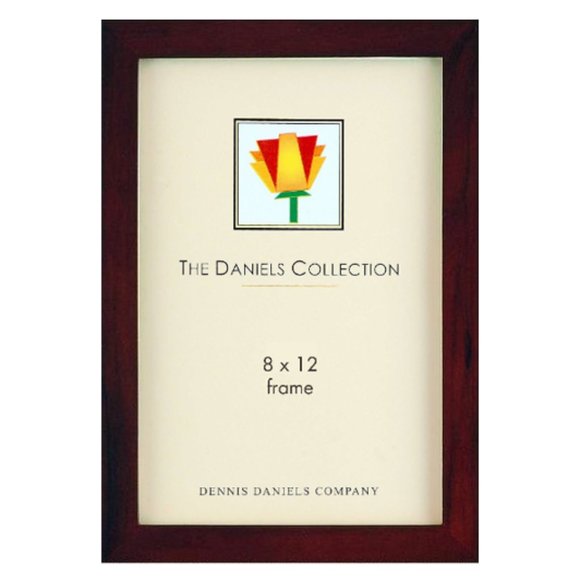 Dennis Daniels 8"x 12" Walnut (W41) Classic Wood Picture Frame #W4112WN (New) - Picture 1 of 5